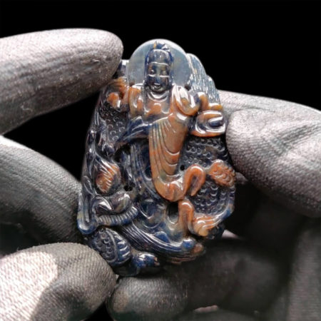 Mặt Quan Thế Âm Bồ Tát Sapphire Tự Nhiên #MSP-0923-02