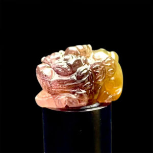 Mặt Cụ Tỳ Hưu Tài Lộc Tourmaline Lục Yên #MTM-0903-01 1