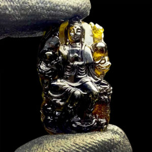 Mặt Quan Thế Âm Bồ Tát Tourmaline Lục Yên #MTM-0903-05