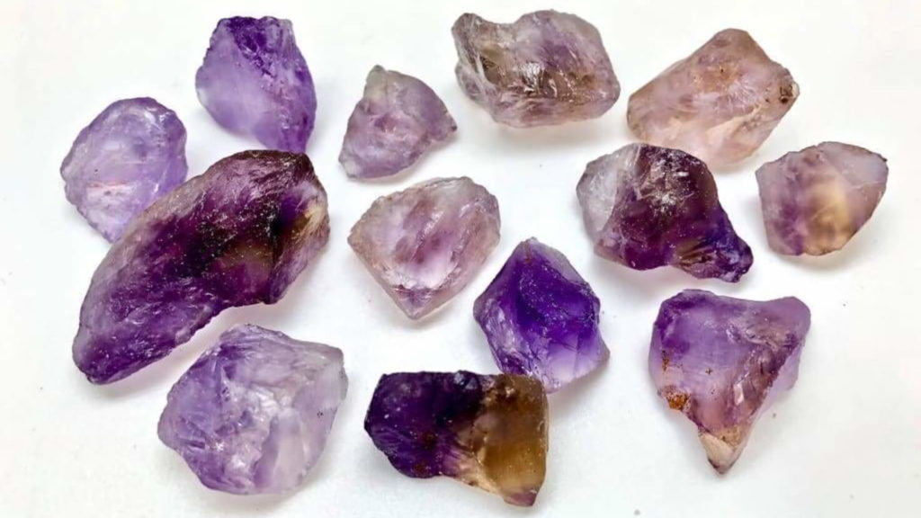 Đá Ametrine Thô