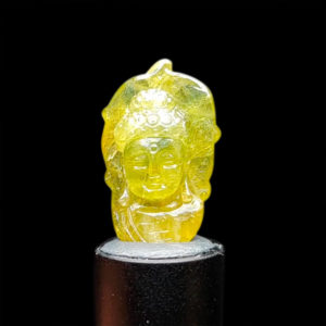 Mặt Thích Ca Mâu Ni Sapphire Vàng vs Xanh lá #MSP-1004-18