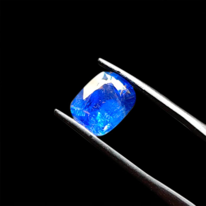 Mặt Nhẫn Đá Sapphire Xanh Hero - Mogok - Tự Nhiên #MSP-1005-01