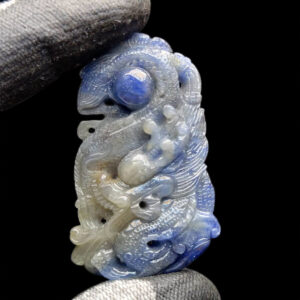 Mặt Rồng Phun Châu Sapphire Xanh Hero Lục Yên #MSP-1013-07