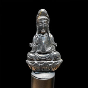 Mặt Quan Thế Âm Bồ Tát Sapphire Đen #MSP-1024-06