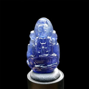 Mặt Quan Thế Âm Bồ Tát Sapphire Xanh Hero #MSP-1024-16