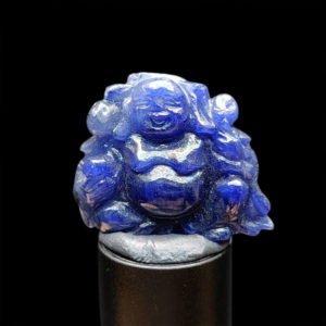 Mặt Phật Di Lặc Sapphire Xanh Hero #MSP-1024-18