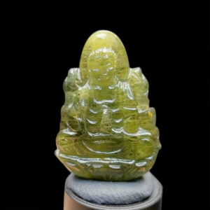 Mặt Quan Thế Âm Bồ Tát Sapphire Xanh #MSP-1024-21