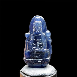 Mặt Quan Thế Âm Bồ Tát Sapphire Xanh Hero #MSP-1024-30