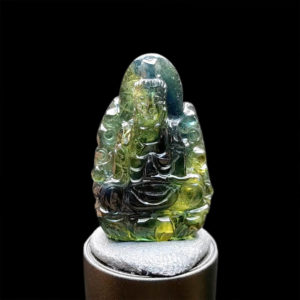 Mặt Quan Thế Âm Bồ Tát Sapphire Xanh #MSP-1024-34