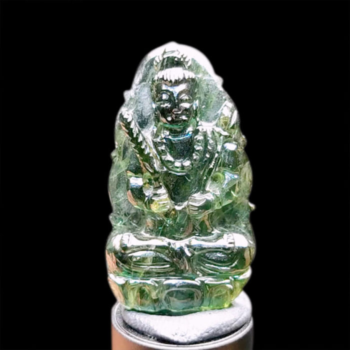 Mặt Phật Hư Không Tạng Bồ Tát Sapphire Xanh #MSP-1024-41