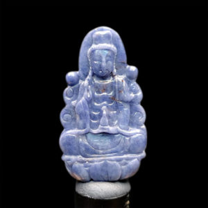 Mặt Quan Thế Âm Bồ Tát Sapphire Xanh Hero #MSP-1025-01