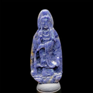 Mặt Quan Thế Âm Bồ Tát Sapphire Xanh Hero #MSP-1025-02