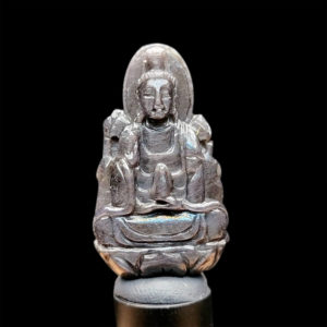 Mặt Quan Thế Âm Bồ Tát Sapphire Xám #MSP-1025-09