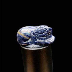 Mặt Tỳ Hưu Đá Sapphire Xanh Hero #MSP-1025-16