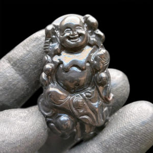 Mặt Phật Di Lặc Sapphire Đen #MSP-1111-02