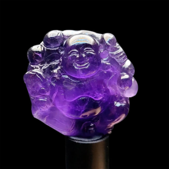 Mặt Phật Di Lặc Thạch Anh Tím – Amethyst #MTAT-1115-09