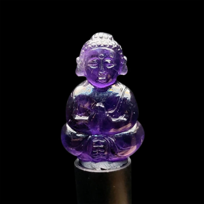 Mặt Tiểu Phật Thạch Anh Tím – Amethyst #MTAT-1114-11