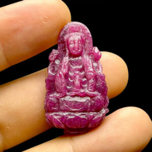 Mặt Quan Thế Âm Bồ Tát Ruby Phi - Tự Nhiên #MRB-210617-05