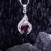 Mặt Dây Chuyền Bạc - Đá Tourmaline Tự Nhiên #MTM-210605-01 1