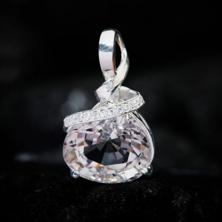 Mặt dây - Bạc - Đá Topaz Trắng Tự Nhiên #NTP-210630-01