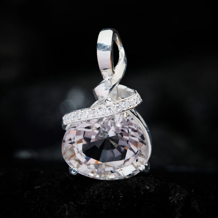 Mặt dây - Bạc - Đá Topaz Trắng Tự Nhiên #NTP-210630-01