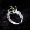 Nhẫn Nữ - Bạc - Đá Peridot Tự Nhiên #NPE-210630-03 2