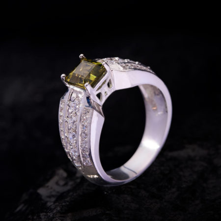 Nhẫn Nữ - Bạc - Đá Sapphire Xanh Tự Nhiên #NSP-210630-02 1