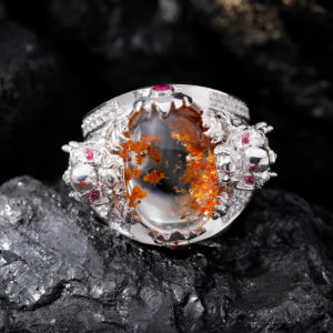 Nhẫn Nam - Bạc - Thạch Anh Ưu Linh #NUL-210626-01