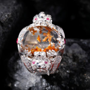 Nhẫn Nam - Bạc - Thạch Anh Ưu Linh #NUL-210626-01 1