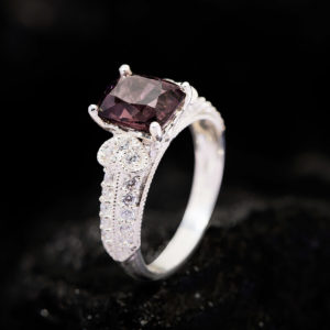 Nhẫn Nữ - Bạc - Đá Spinel Tự Nhiên #NSPN-210630-01 1