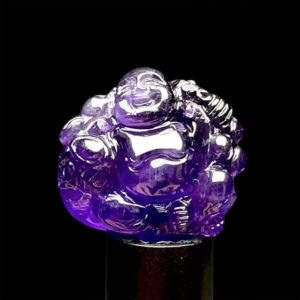 Mặt Phật Di Lặc Thạch Anh Tím – Amethyst #MTAT-210728-01