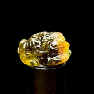 Mặt Cụ Tỳ Hưu Tài Lộc - Đá Tourmaline Lục Yên #MTM-210801-05