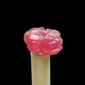 Mặt Dây Chuyền Cụ Tỳ Hưu - Đá Ruby Thái #MRB-210829-03