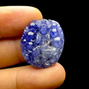 Mặt Quan Thế Âm Tự Tại - Sapphire Sao Yên Bái #MSP-210829-01