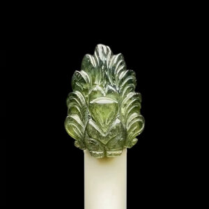 Mặt Hồ Ly - Đá Sapphire Xanh Lá - Phan Thiết #MSP-210913-05