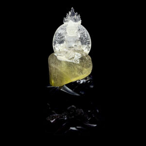 Mặt Hoàng Tài Bảo Thiên - Thạch Anh Tóc Vàng #MTV-211109-01