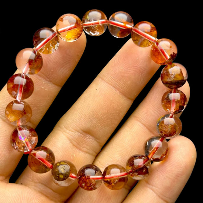 Vòng Tay Thạch Anh Ưu Linh Huyết Tự Nhiên #VUL-211115-01