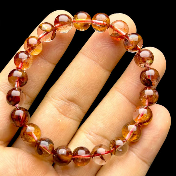 Vòng Tay Thạch Anh Ưu Linh Huyết Tự Nhiên #VUL-211115-02
