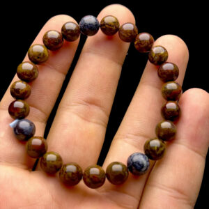 Vòng Tay - Đá Giông Bão Huyết - Size Nhỏ #VGB-211115-02