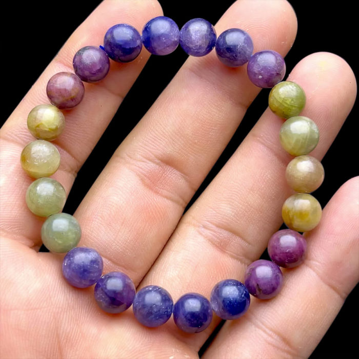 Vòng tay - Đá Sapphire Đa Sắc #VSP-211126-34