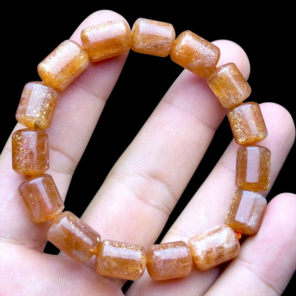 Vòng tay Đá Mặt Trời - SunStone Vòng tay Đá Mặt Trời - SunStone