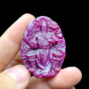 Mặt Quan Thánh Đế Quân – Đá Ruby Huyết Kính Tự Nhiên #MRB-220810-04 1