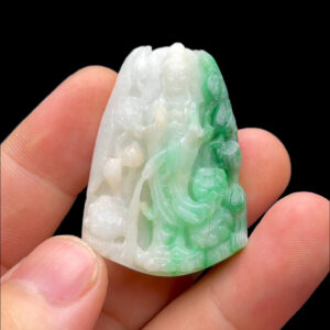 Mặt Quan Thế Âm Bồ Tát - Cẩm Thạch Chuẩn A #MCTA-220901-02