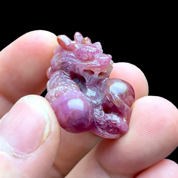 Mặt Rồng Phun Châu - Đá Ruby Tự Nhiên #MRB-220905-01