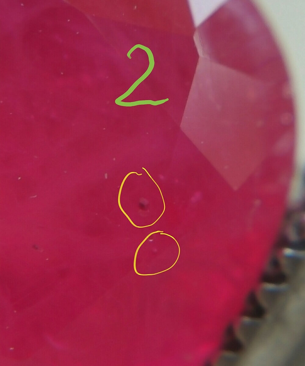 NHẬN BIẾT RUBY XỬ LÝ PHỦ THỦY TINH (G-F)