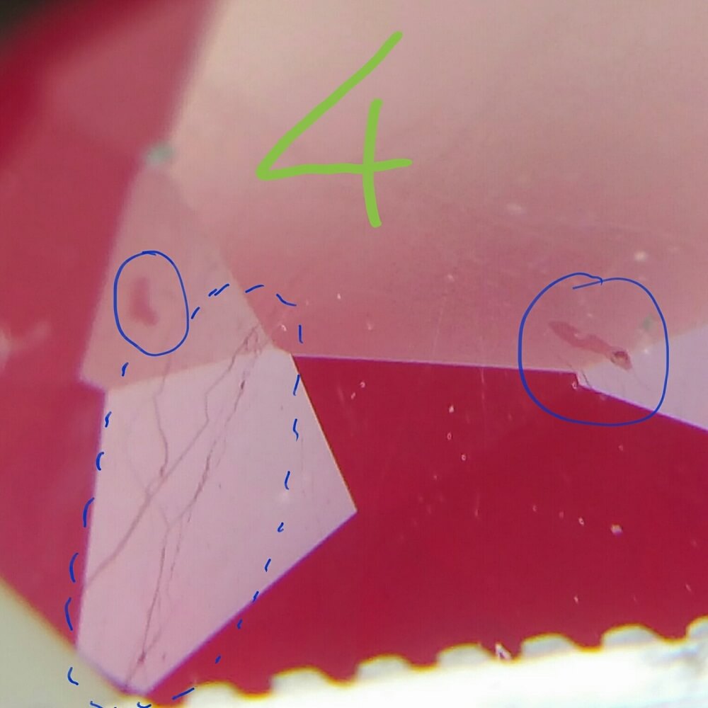 NHẬN BIẾT RUBY XỬ LÝ PHỦ THỦY TINH (G-F)