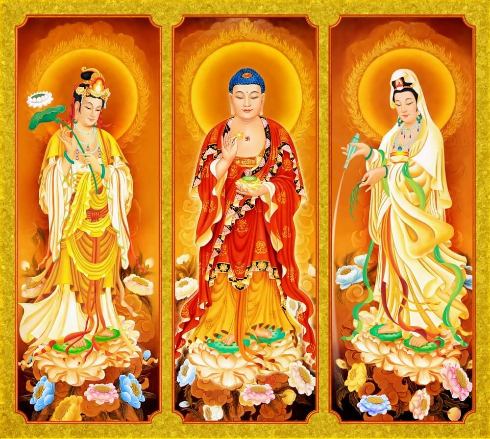 Mặt Tây Phương Tam Thánh - Đá Sapphire Sao Phan Thiết #MSP-231202-02 1