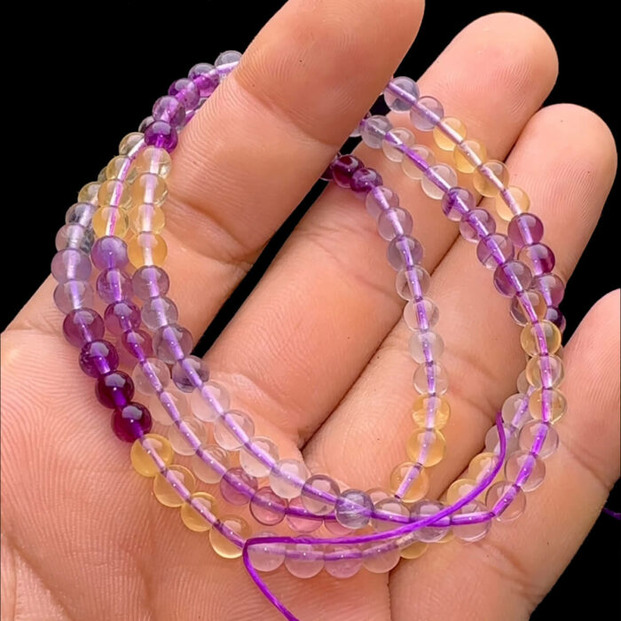 Vòng Tay - Đá Thạch Anh Ngũ Sắc #VTANS-230308-01