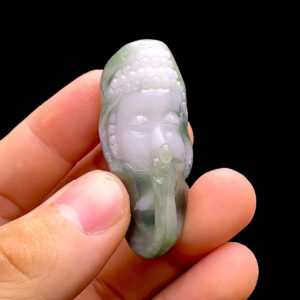 Mặt Ngộ Đạo -  Cẩm Thạch Lam Dầu - Chuẩn A #MCTA-230328-04