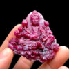Mặt Quan Âm Tự Tại - Đá Ruby Huyết Kính #MRB-230422-02 1